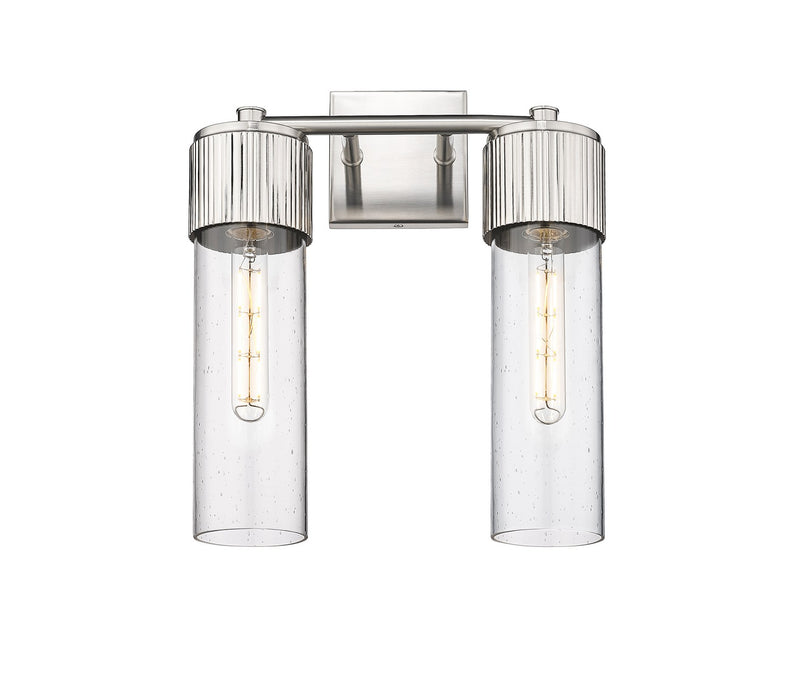Innovations 428-2W-SN-G428-12SDY LED Bath Vanity, Satin Nickel