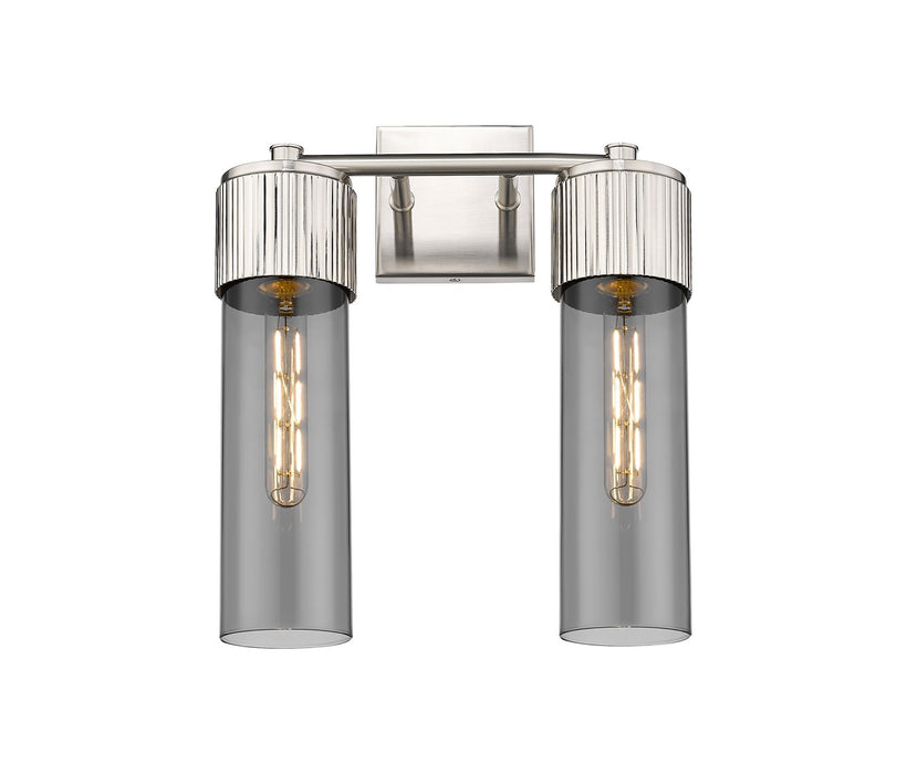 Innovations 428-2W-SN-G428-12SM LED Bath Vanity, Satin Nickel