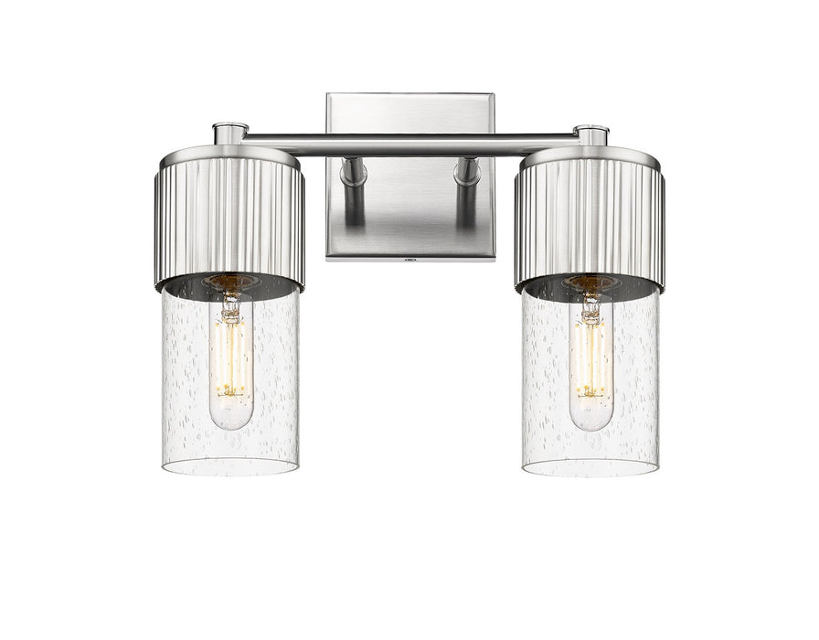 Innovations 428-2W-SN-G428-7SDY LED Bath Vanity, Satin Nickel