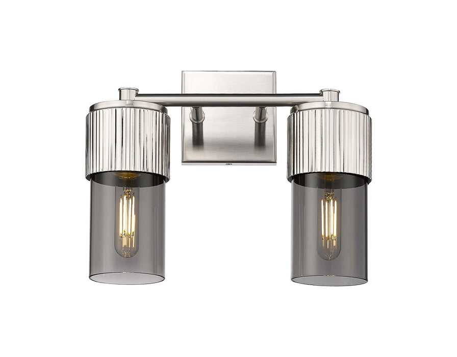 Innovations 428-2W-SN-G428-7SM LED Bath Vanity, Satin Nickel