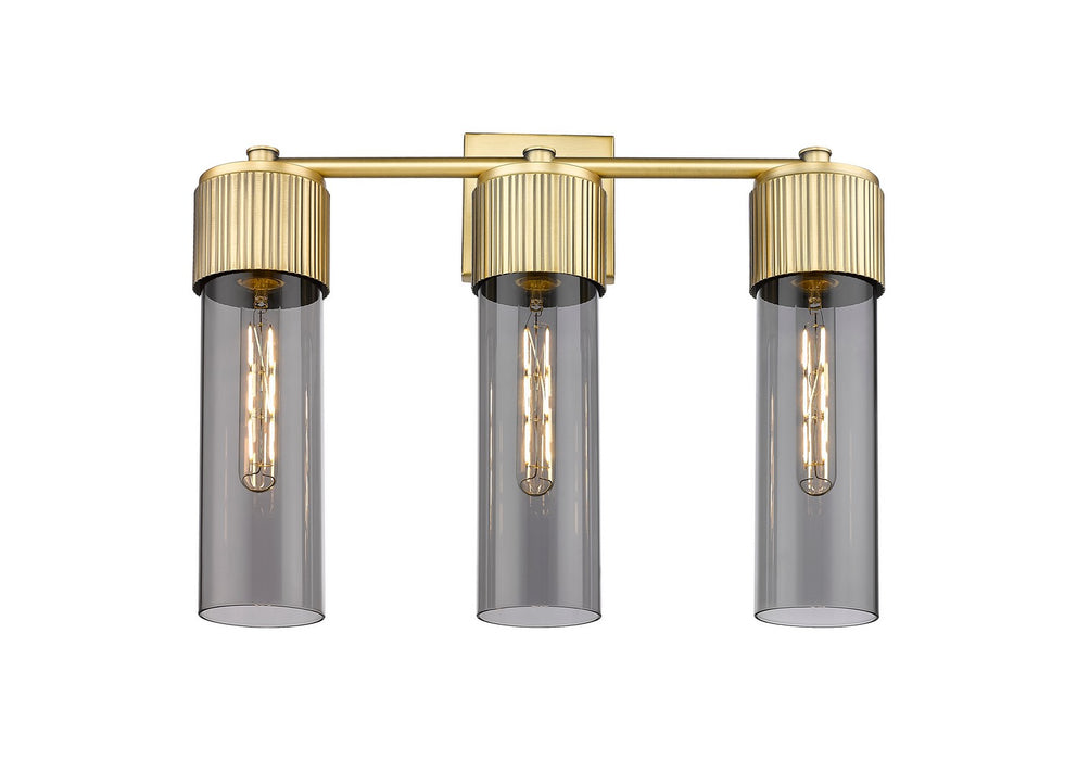 Innovations 428-3W-BB-G428-12SM LED Bath Vanity, Brushed Brass
