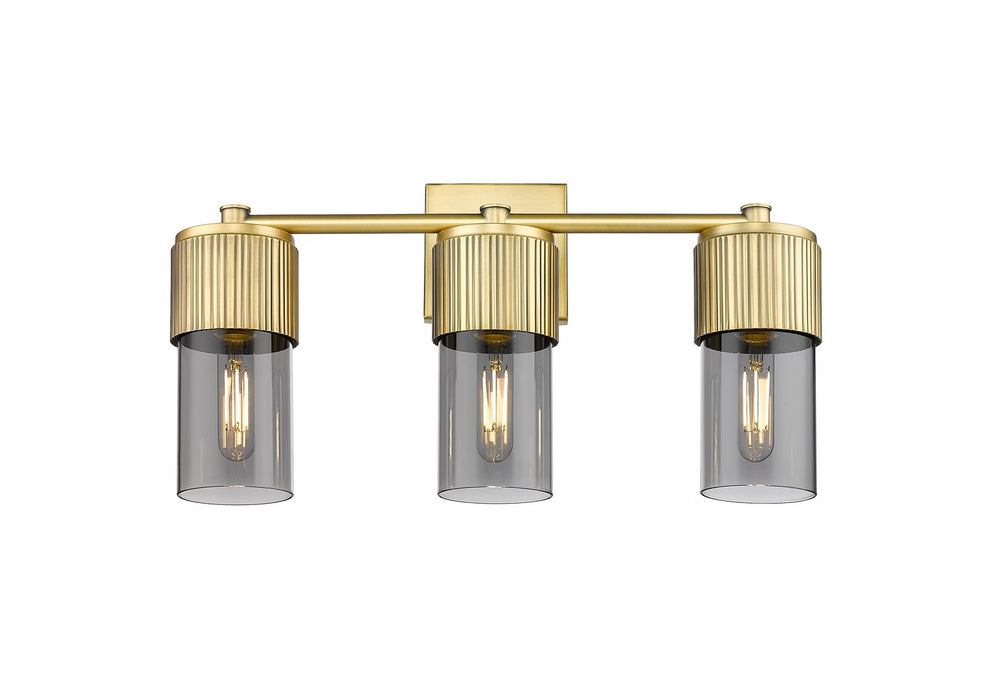 Innovations 428-3W-BB-G428-7SM LED Bath Vanity, Brushed Brass