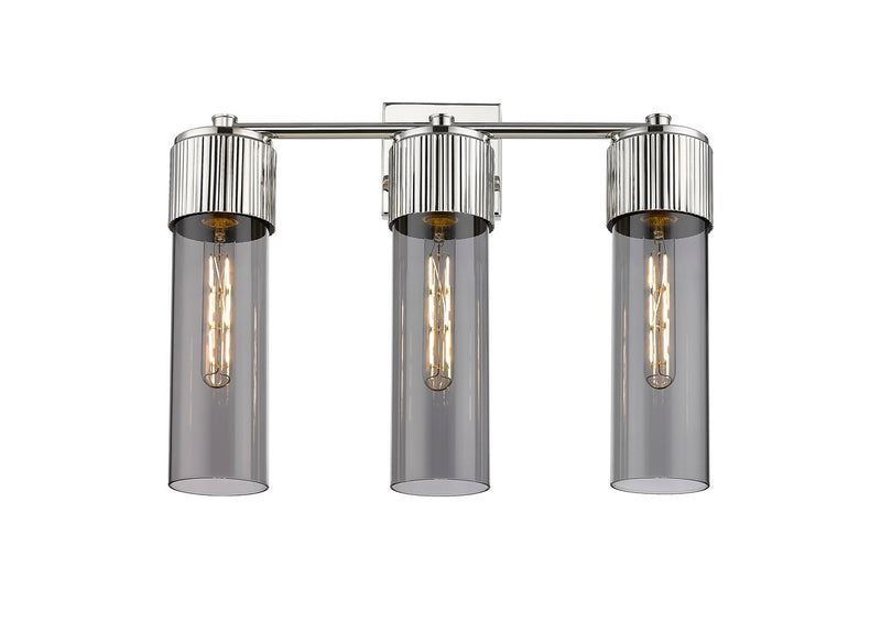 Innovations 428-3W-PN-G428-12SM LED Bath Vanity, Polished Nickel