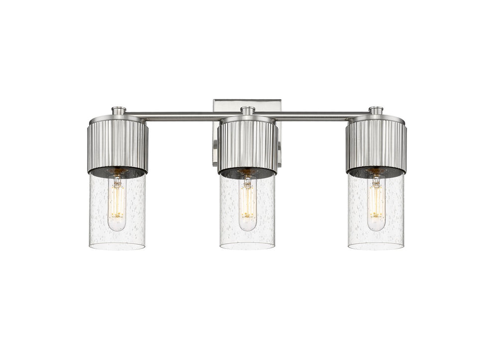Innovations 428-3W-SN-G428-7SDY LED Bath Vanity, Satin Nickel