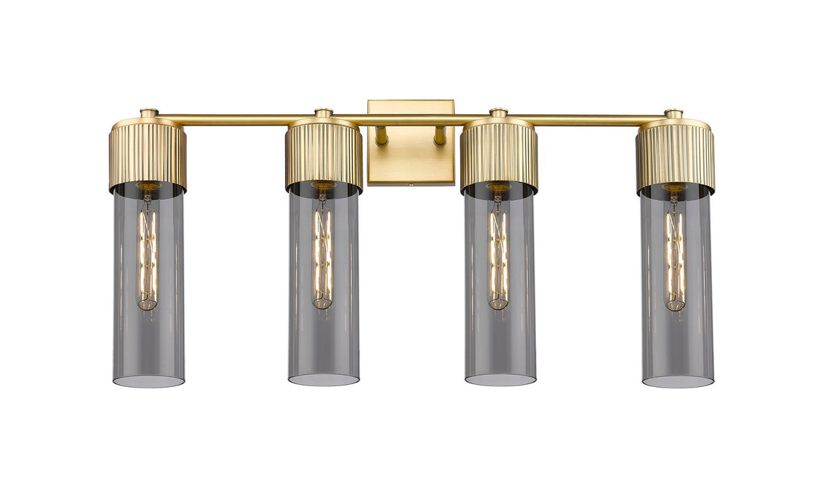 Innovations 428-4W-BB-G428-12SM LED Bath Vanity, Brushed Brass