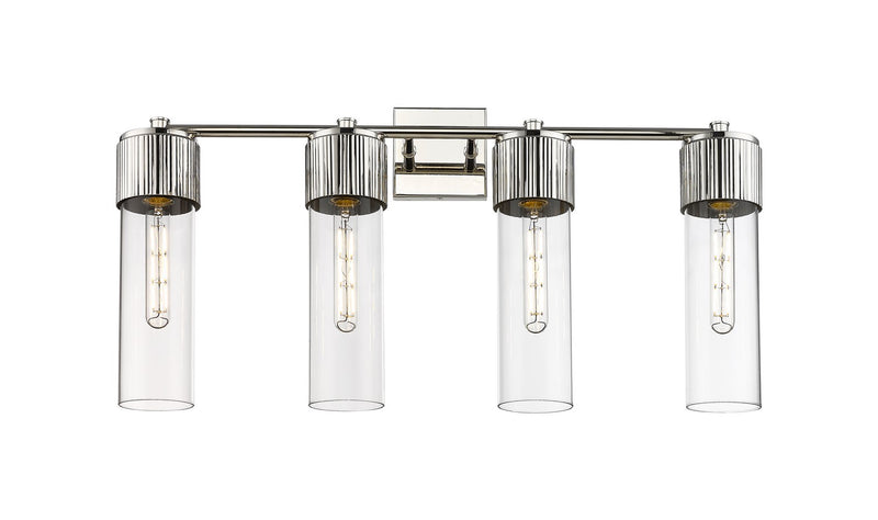 Innovations 428-4W-PN-G428-12CL LED Bath Vanity, Polished Nickel