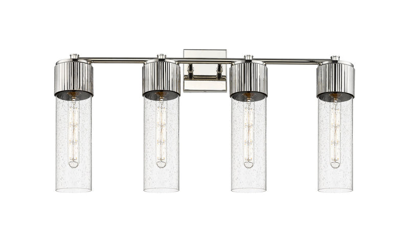 Innovations 428-4W-PN-G428-12SDY LED Bath Vanity, Polished Nickel