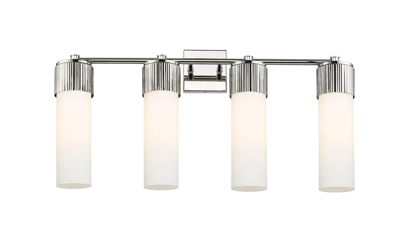 Innovations 428-4W-PN-G428-12WH LED Bath Vanity, Polished Nickel
