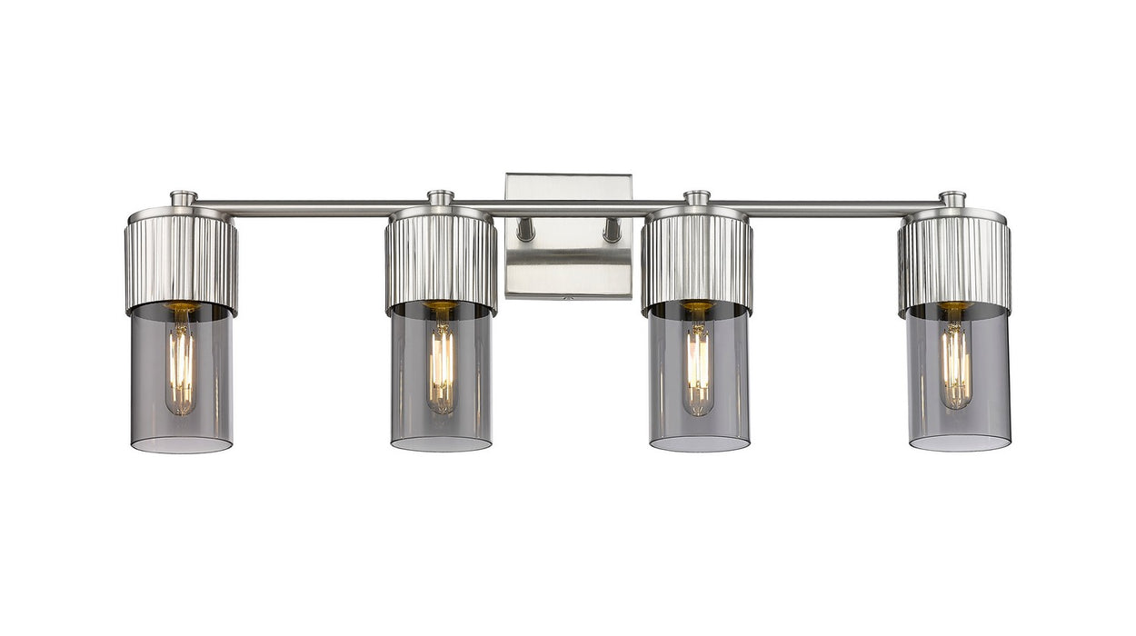 Innovations 428-4W-SN-G428-7SM LED Bath Vanity, Satin Nickel