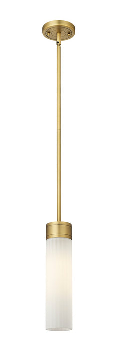 Innovations 429-1S-BB-G429-11WH LED Pendant, Brushed Brass