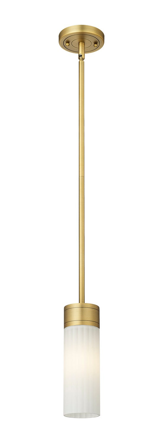 Innovations 429-1S-BB-G429-8WH LED Pendant, Brushed Brass