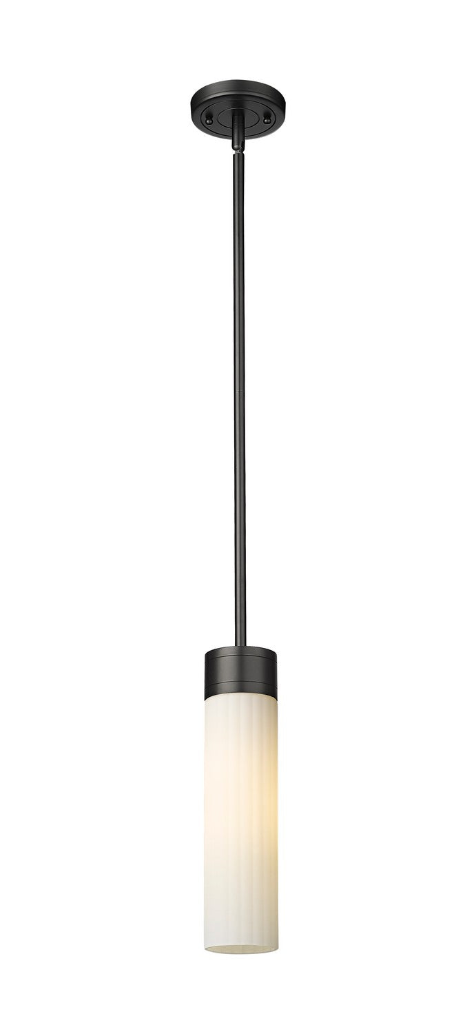 Innovations 429-1S-BK-G429-11WH LED Pendant, Matte Black