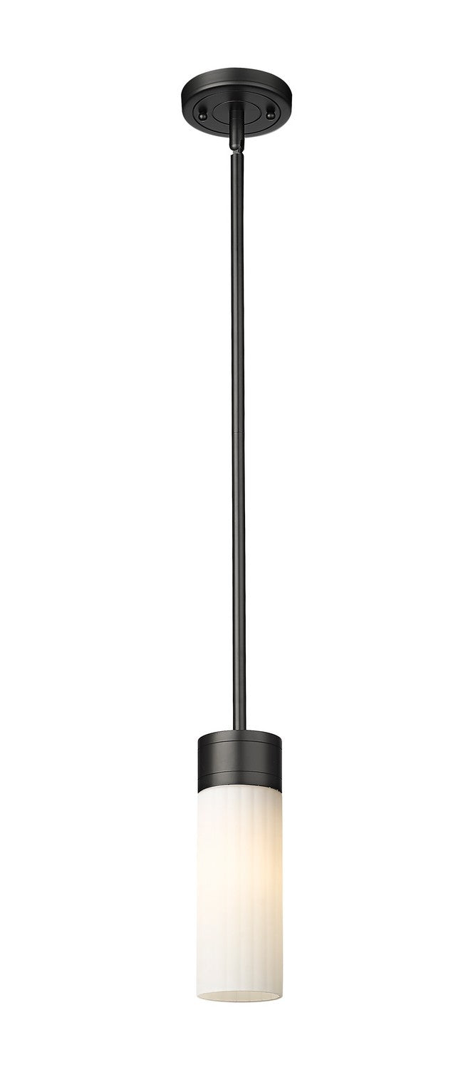 Innovations 429-1S-BK-G429-8WH LED Pendant, Matte Black