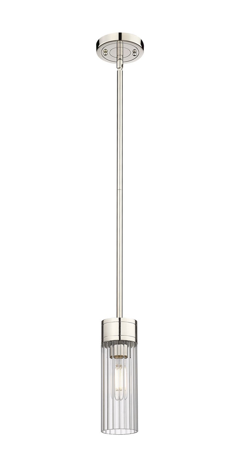 Innovations 429-1S-PN-G429-8CL LED Pendant, Polished Nickel