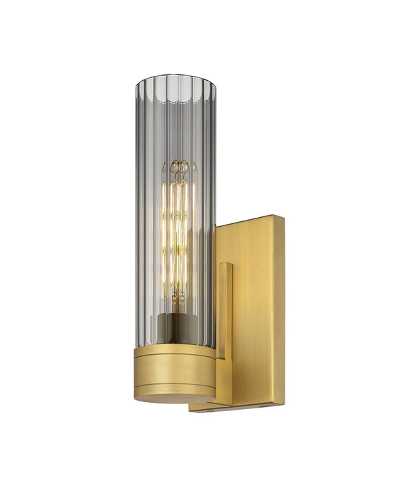 Innovations 429-1W-BB-G429-11SM LED Wall Sconce, Brushed Brass