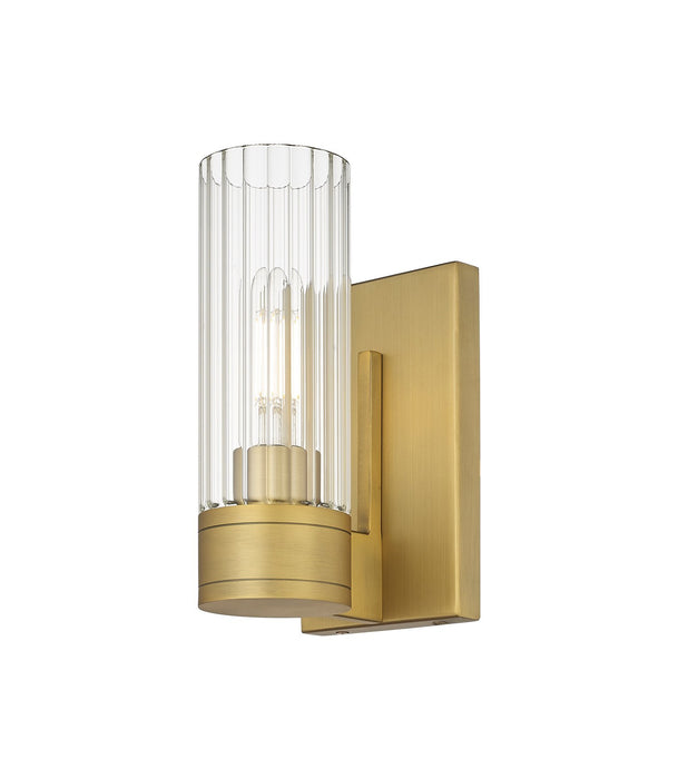 Innovations 429-1W-BB-G429-8CL LED Wall Sconce, Brushed Brass
