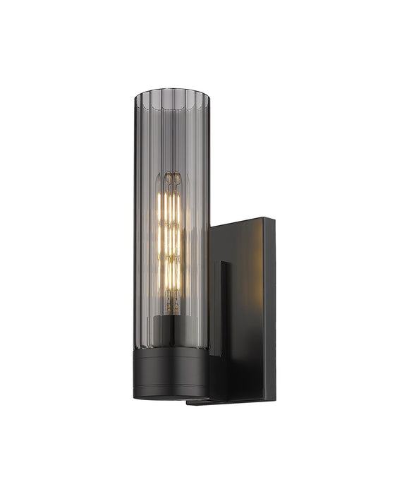 Innovations 429-1W-BK-G429-11SM LED Wall Sconce, Matte Black