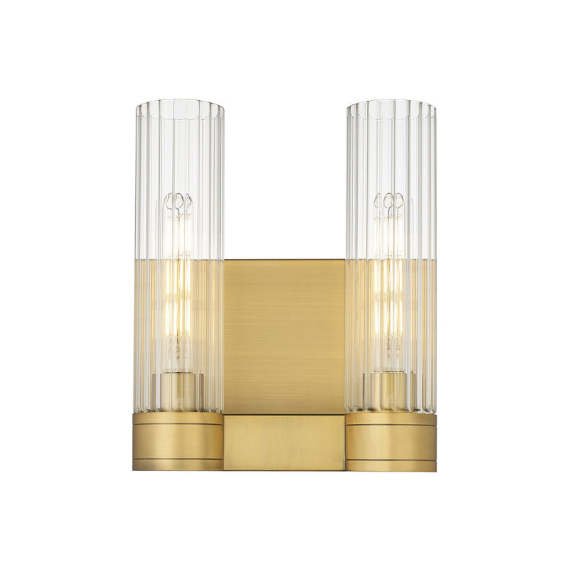 Innovations 429-2W-BB-G429-11CL LED Bath Vanity, Brushed Brass