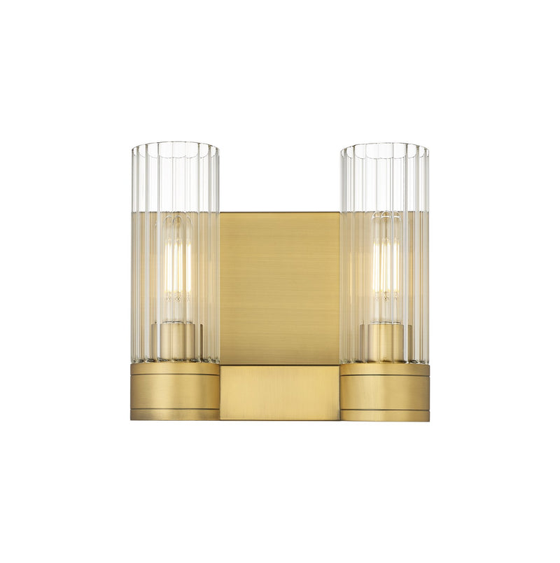 Innovations 429-2W-BB-G429-8CL LED Bath Vanity, Brushed Brass