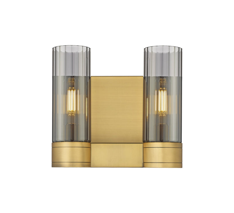 Innovations 429-2W-BB-G429-8SM LED Bath Vanity, Brushed Brass