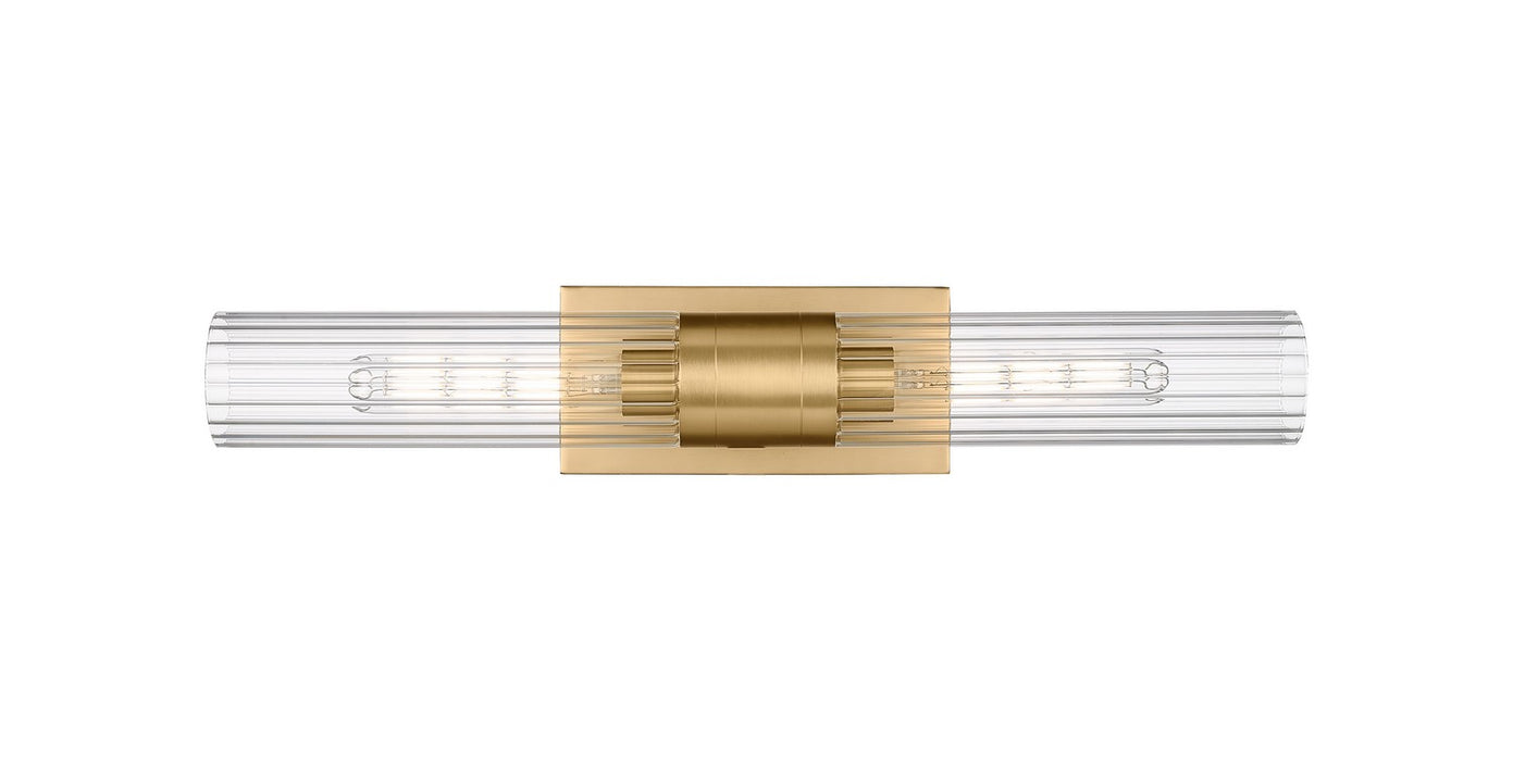Innovations 429-2WL-BB-G429-11CL LED Bath Vanity, Brushed Brass