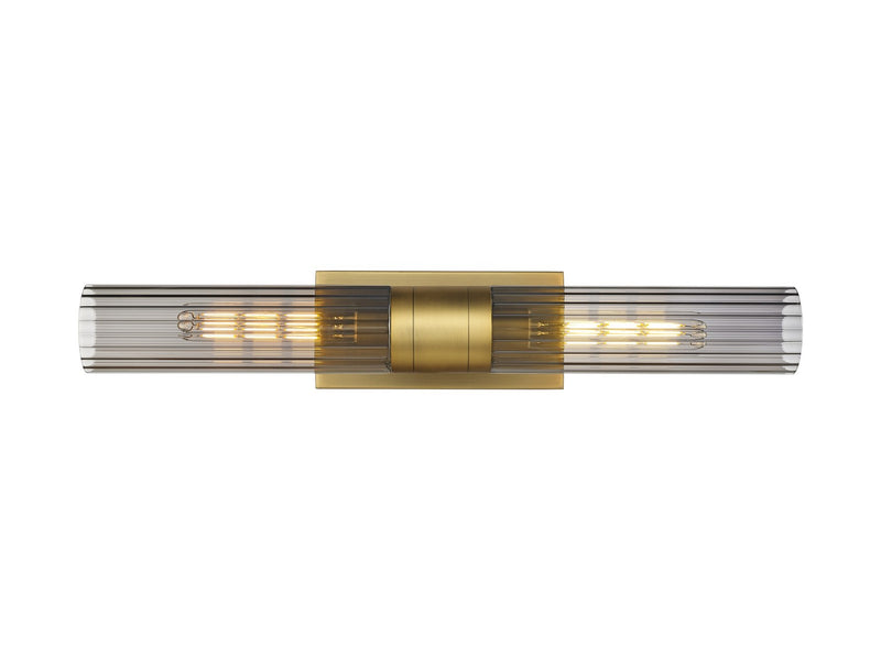 Innovations 429-2WL-BB-G429-11SM LED Bath Vanity, Brushed Brass