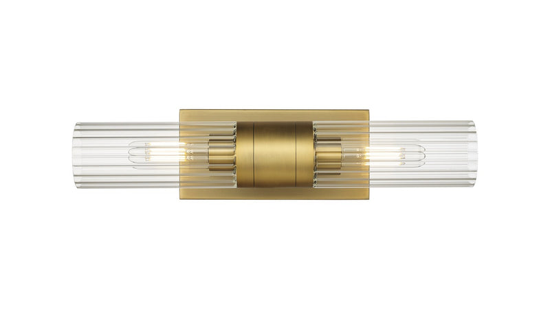 Innovations 429-2WL-BB-G429-8CL LED Bath Vanity, Brushed Brass