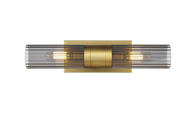 Innovations 429-2WL-BB-G429-8SM LED Bath Vanity, Brushed Brass
