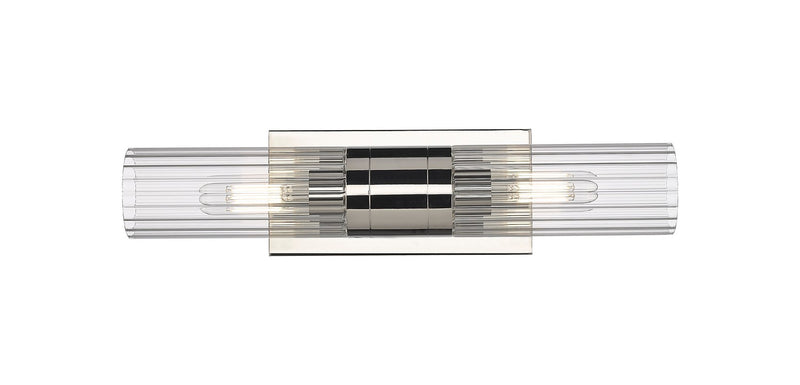 Innovations 429-2WL-PN-G429-8CL LED Bath Vanity, Polished Nickel