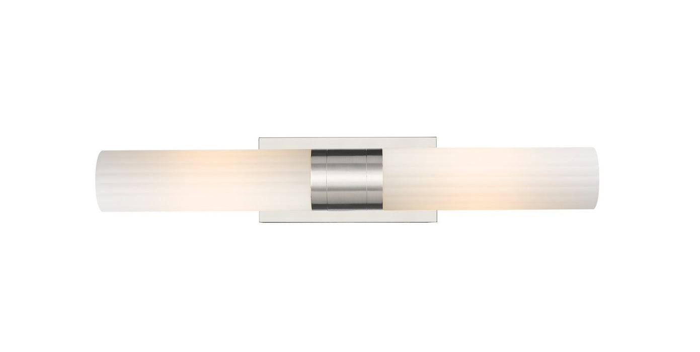 Innovations 429-2WL-SN-G429-11WH LED Bath Vanity, Satin Nickel