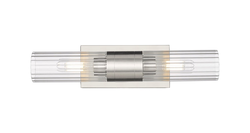 Innovations 429-2WL-SN-G429-8CL LED Bath Vanity, Satin Nickel