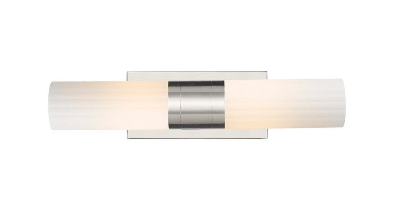 Innovations 429-2WL-SN-G429-8WH LED Bath Vanity, Satin Nickel