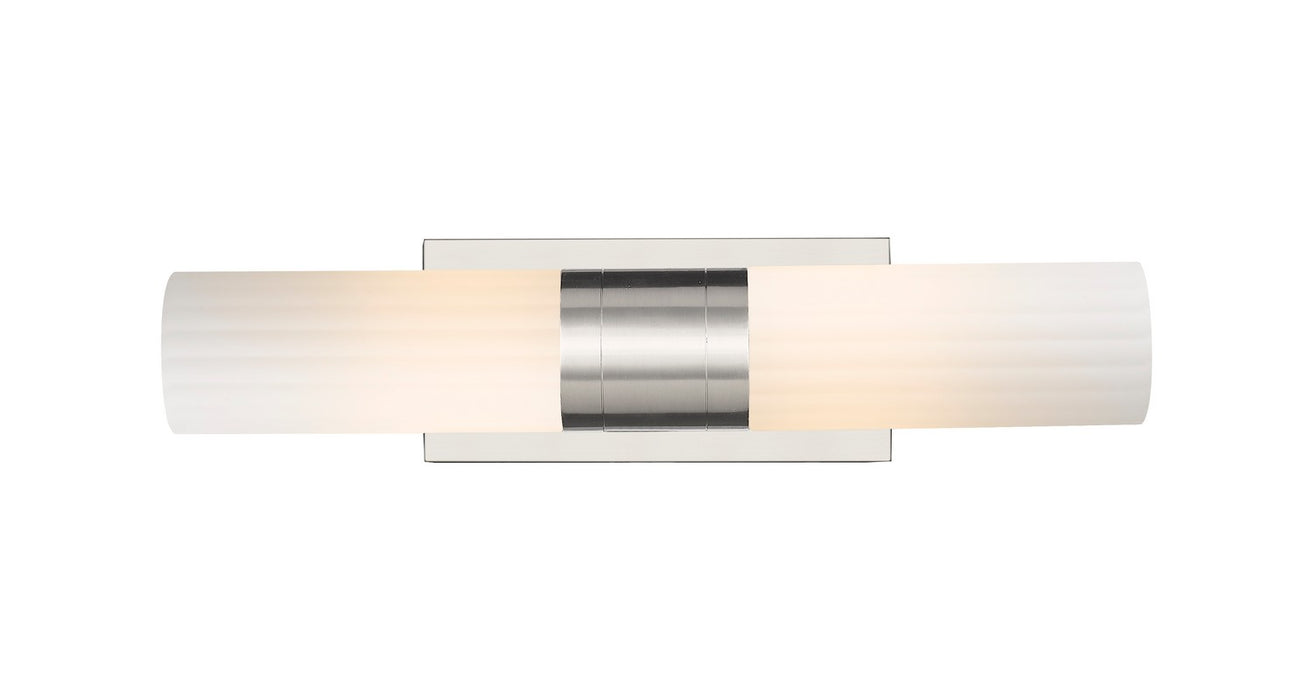 Innovations 429-2WL-SN-G429-8WH LED Bath Vanity, Satin Nickel