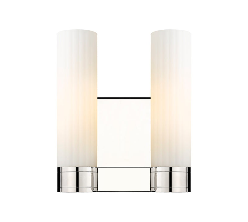 Innovations 429-2W-PN-G429-11WH LED Bath Vanity, Polished Nickel