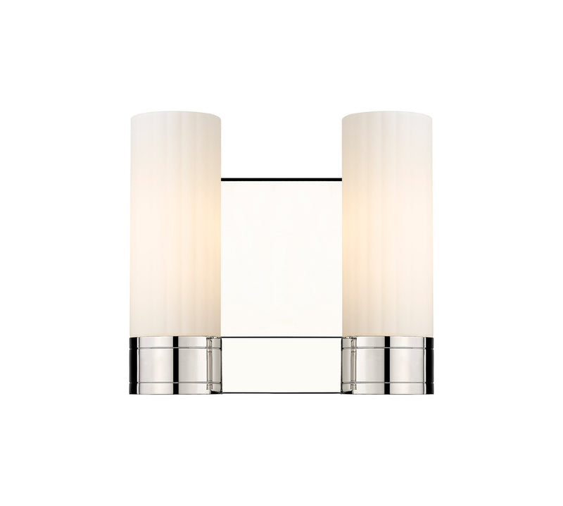 Innovations 429-2W-PN-G429-8WH LED Bath Vanity, Polished Nickel