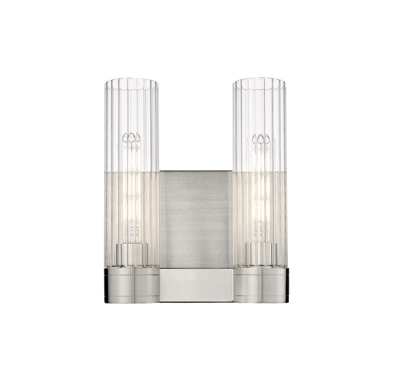 Innovations 429-2W-SN-G429-11CL LED Bath Vanity, Satin Nickel