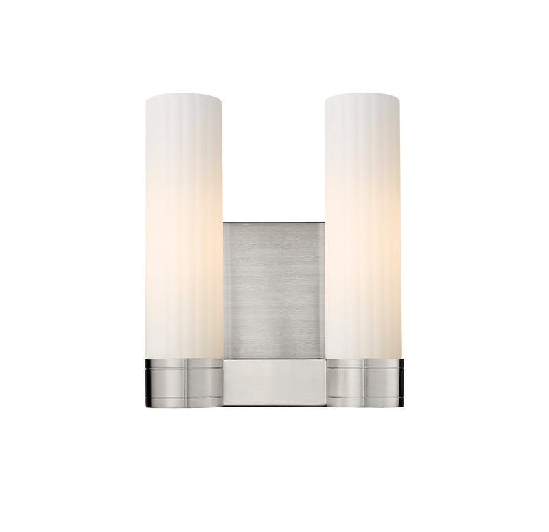 Innovations 429-2W-SN-G429-11WH LED Bath Vanity, Satin Nickel
