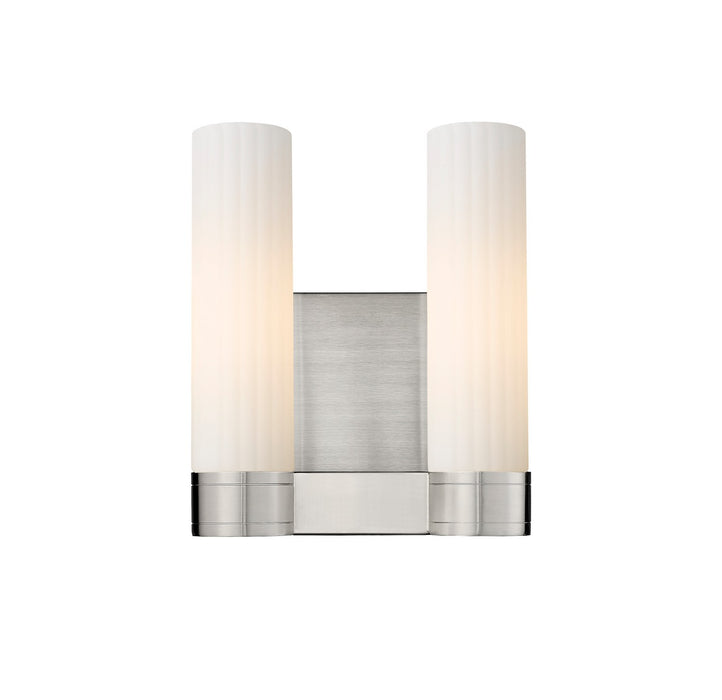 Innovations 429-2W-SN-G429-11WH LED Bath Vanity, Satin Nickel