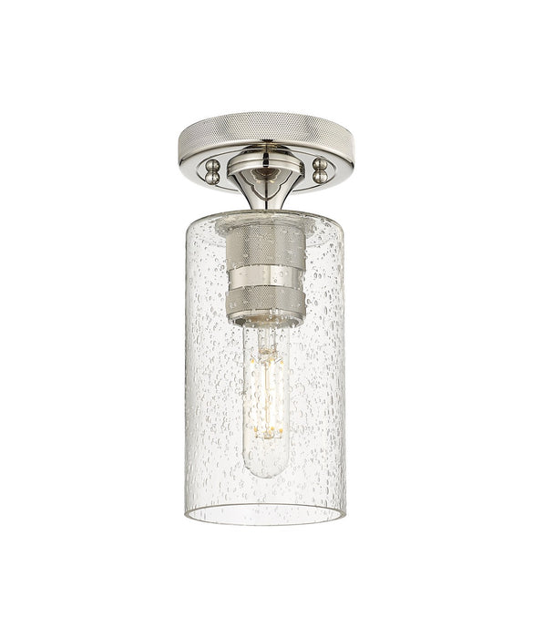 Innovations 434-1F-PN-G434-7SDY LED Flush Mount, Polished Nickel