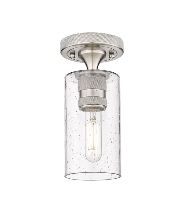 Innovations 434-1F-SN-G434-7SDY LED Flush Mount, Satin Nickel