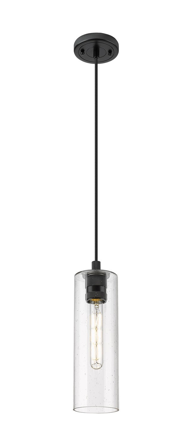Innovations 434-1P-BK-G434-12SDY LED Pendant, Matte Black
