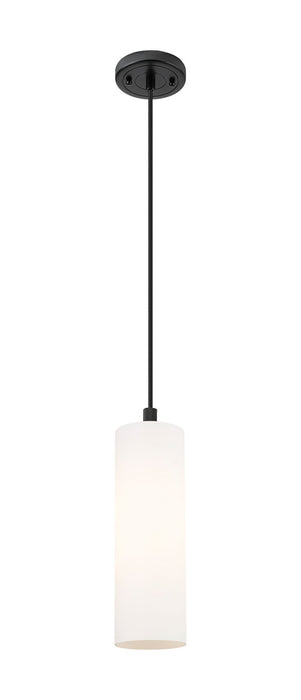 Innovations 434-1P-BK-G434-12WH LED Pendant, Matte Black