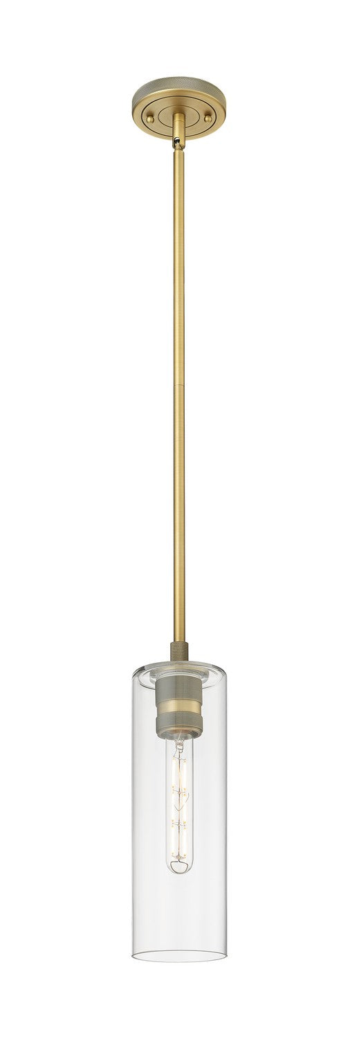 Innovations 434-1S-BB-G434-12CL LED Pendant, Brushed Brass