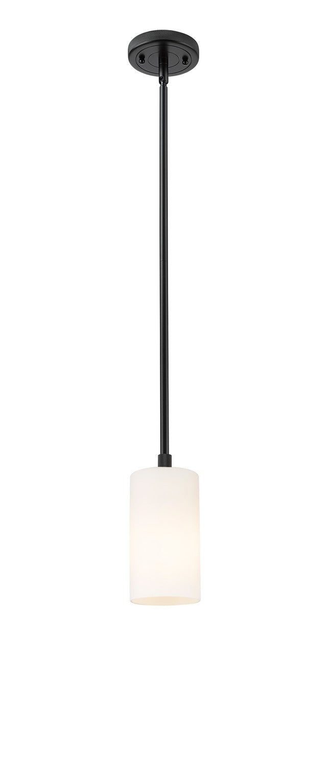 Innovations 434-1S-BK-G434-7WH LED Pendant, Matte Black