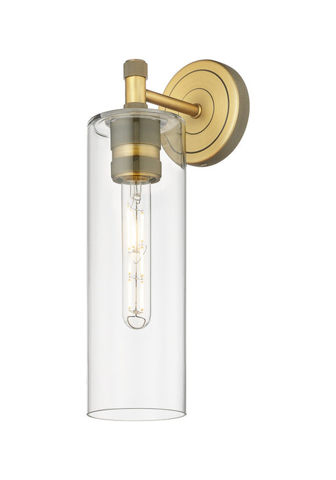 Innovations 434-1W-BB-G434-12CL LED Wall Sconce, Brushed Brass