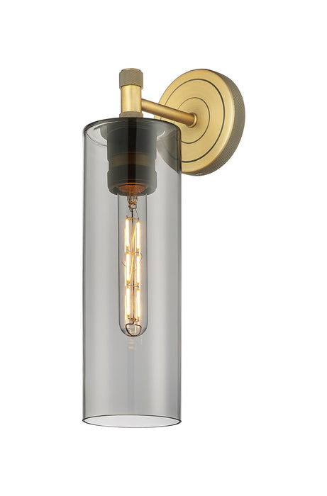 Innovations 434-1W-BB-G434-12SM LED Wall Sconce, Brushed Brass