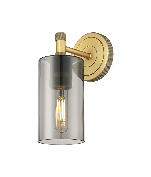 Innovations 434-1W-BB-G434-7SM LED Wall Sconce, Brushed Brass