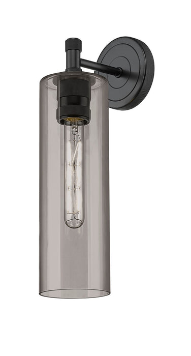 Innovations 434-1W-BK-G434-12SM LED Wall Sconce, Matte Black