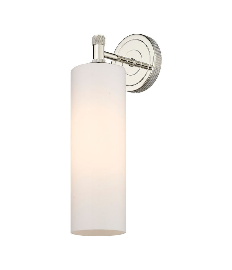 Innovations 434-1W-PN-G434-12WH LED Wall Sconce, Polished Nickel