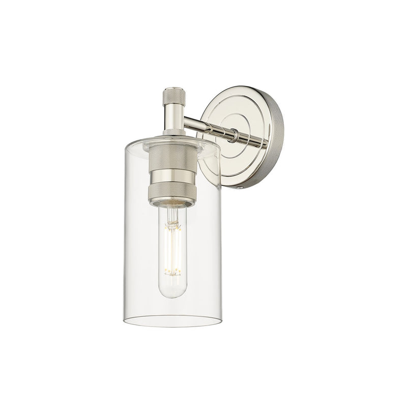 Innovations 434-1W-PN-G434-7CL LED Wall Sconce, Polished Nickel